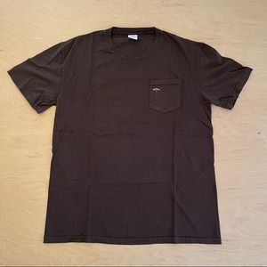 Noah NY Pocket Tee - Brown - Mens L